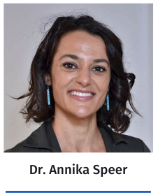 Dr. Annika Speer headshot