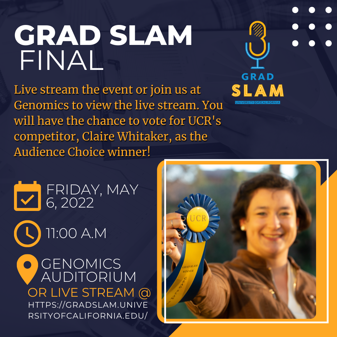 UCR Grad Slam Final