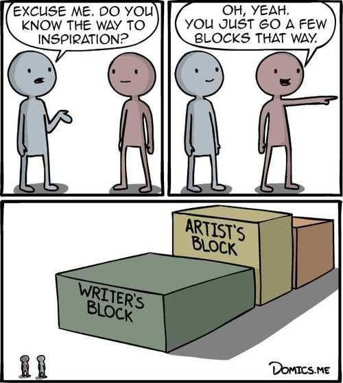 Writers Block Blocks 