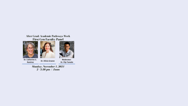 APW First-gen faculty panel hero image
