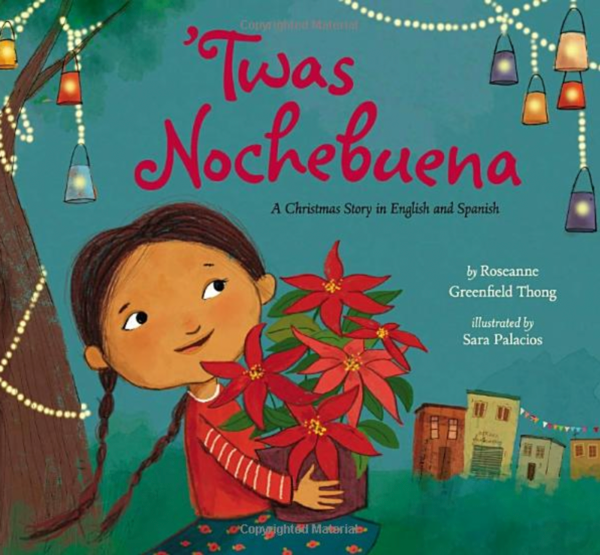 Cover of the children's book 'Twas Nochebuena