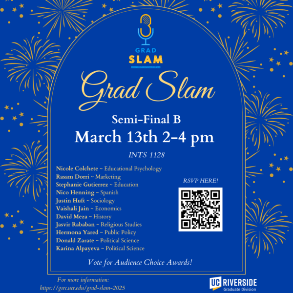 Grad Slam 2025 Semi-Final CHASS Contestants